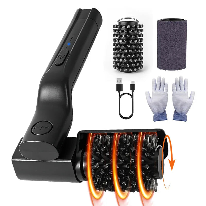 Handheld Electric BBQ Grill Cleaning Brush